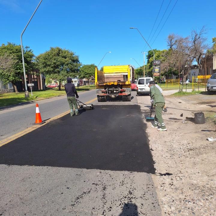 Bachean en varias zonas de la ciudad de Santa Fe