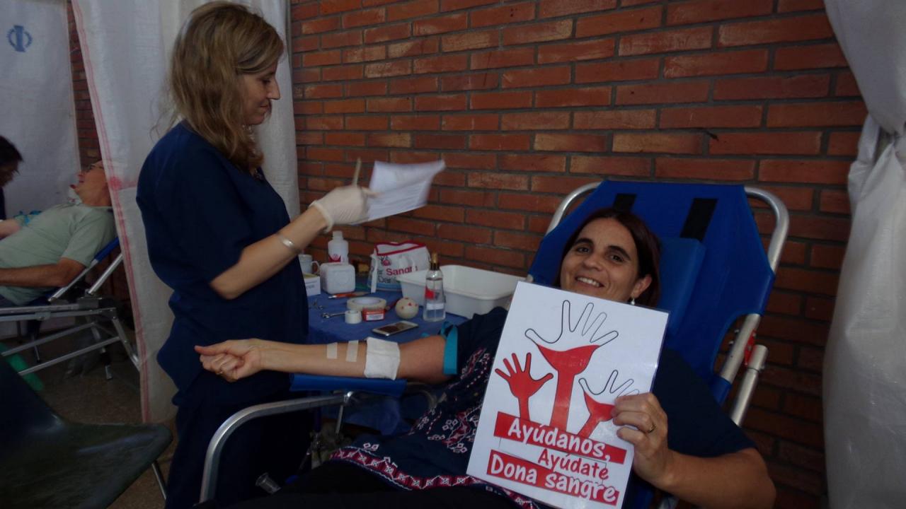 Más de 2500 donantes de sangre en Santa Fe