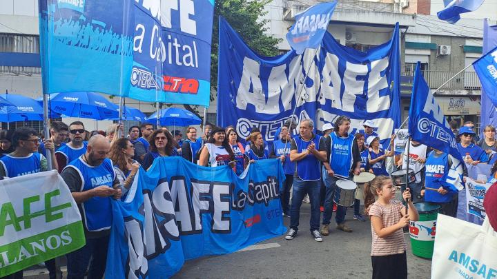 Descuento a docentes: Amsafé presentó más de 20.000 reclamos 
