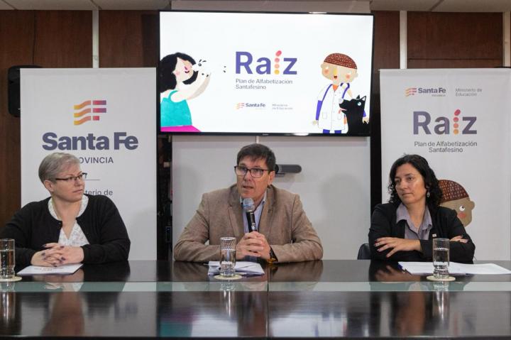 Goity: “Queremos que todos los alumnos estén alfabetizados”