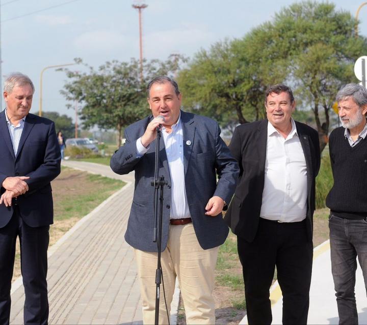 Importantes obras de acceso a la Ciudad Universitaria de la UNL