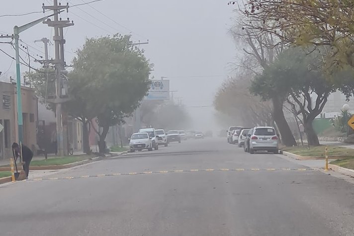 Una tormenta de sal se desató en la región de Mar Chiquita
