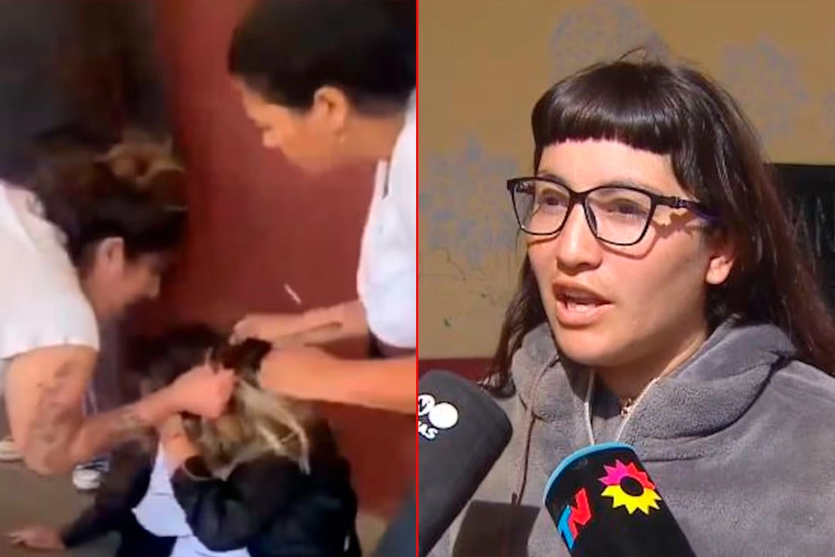 Vergonzosa golpiza a una maestra de Marcos Paz