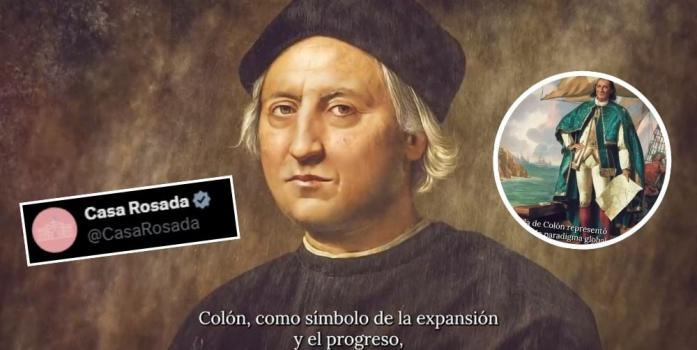 El gobierno de Milei reivindicó la figura de Cristóbal Colón