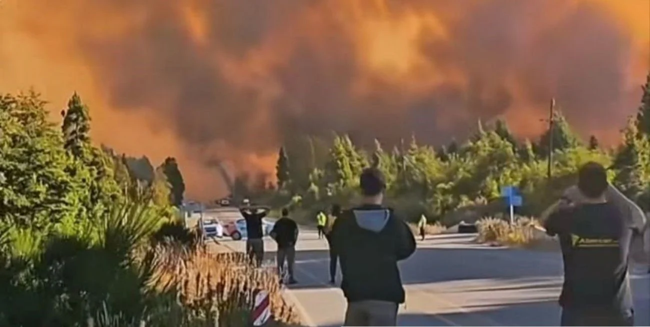El Bolsón en emergencia y cientos vecinos evacuados