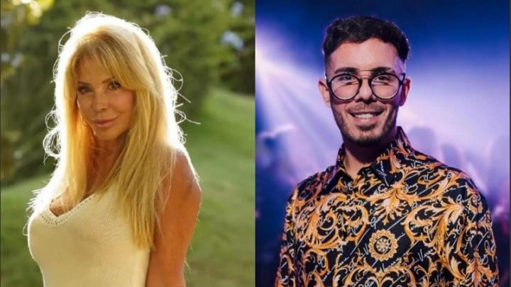 Graciela Alfano de novia con un joven 38 años menor