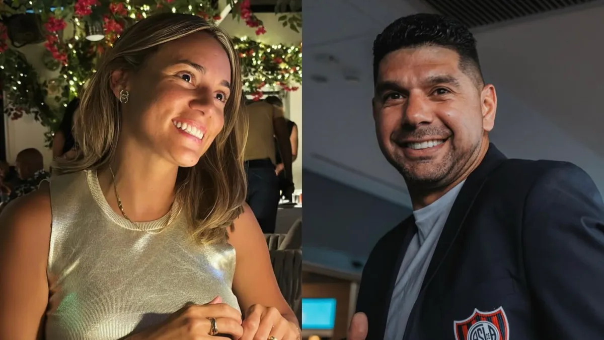 Rocío Oliva y Néstor Ortigoza se comprometieron