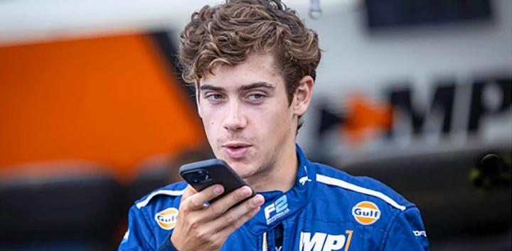 Franco Colapinto explicó su posteo sobre Bahía Blanca