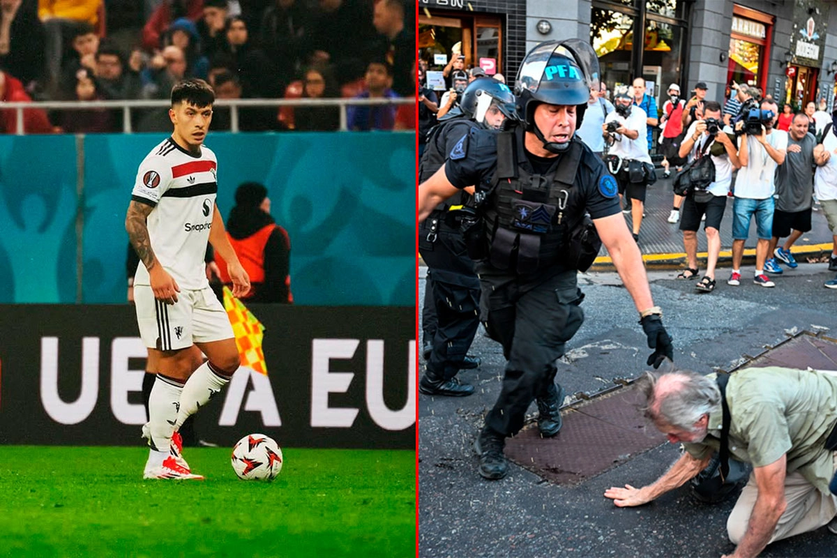 Lisandro Martínez repudió la represión policial: “Qué vergüenza”