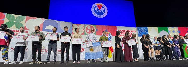 Claudio Izurrieta, miembro de la selección argentina de APYCE se consagró 