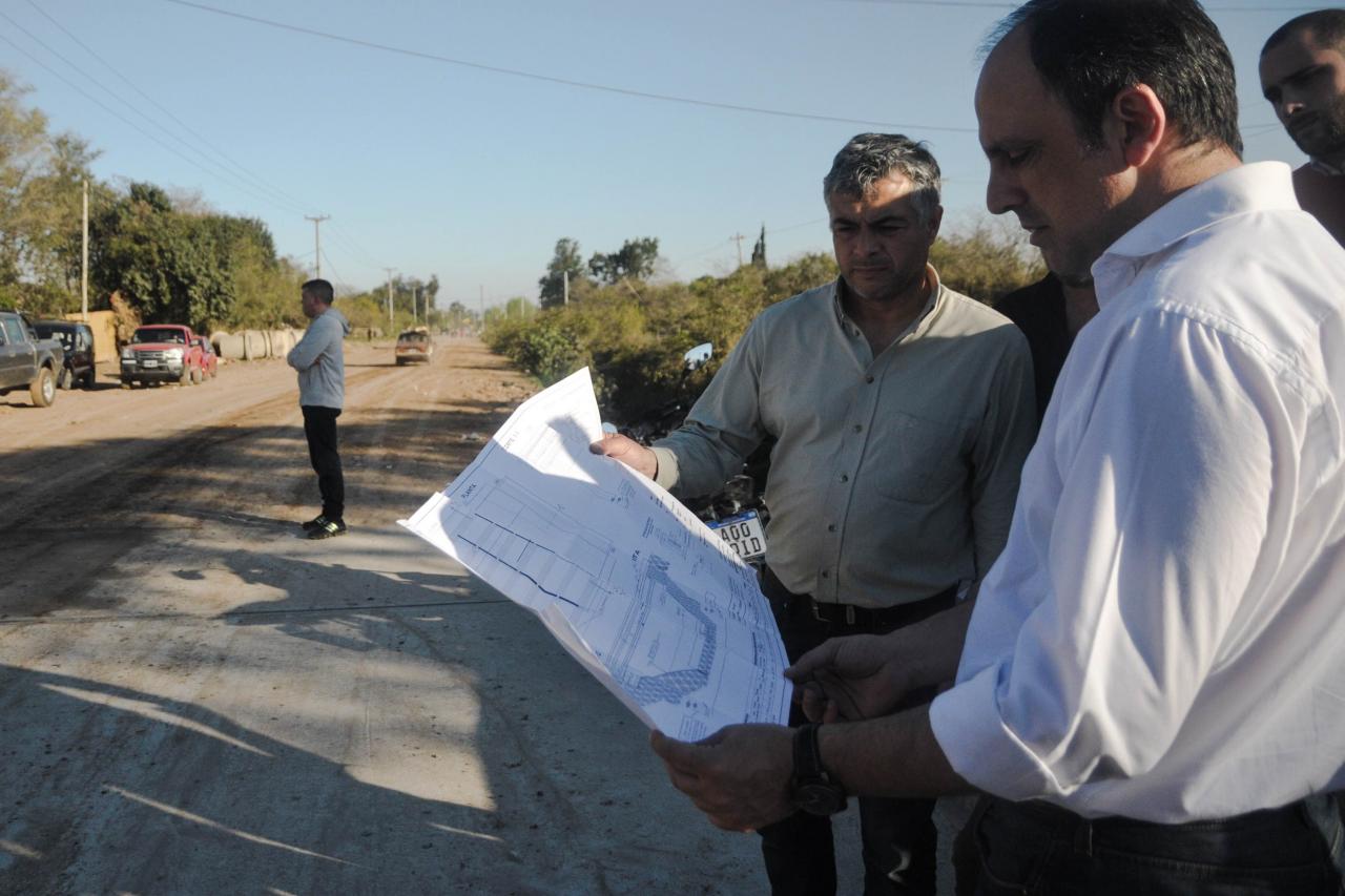 Más obras para mitigar el riesgo hídrico