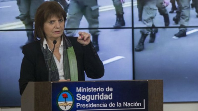 Bullrich confirmó la llegada de gendarmes a Santa Fe