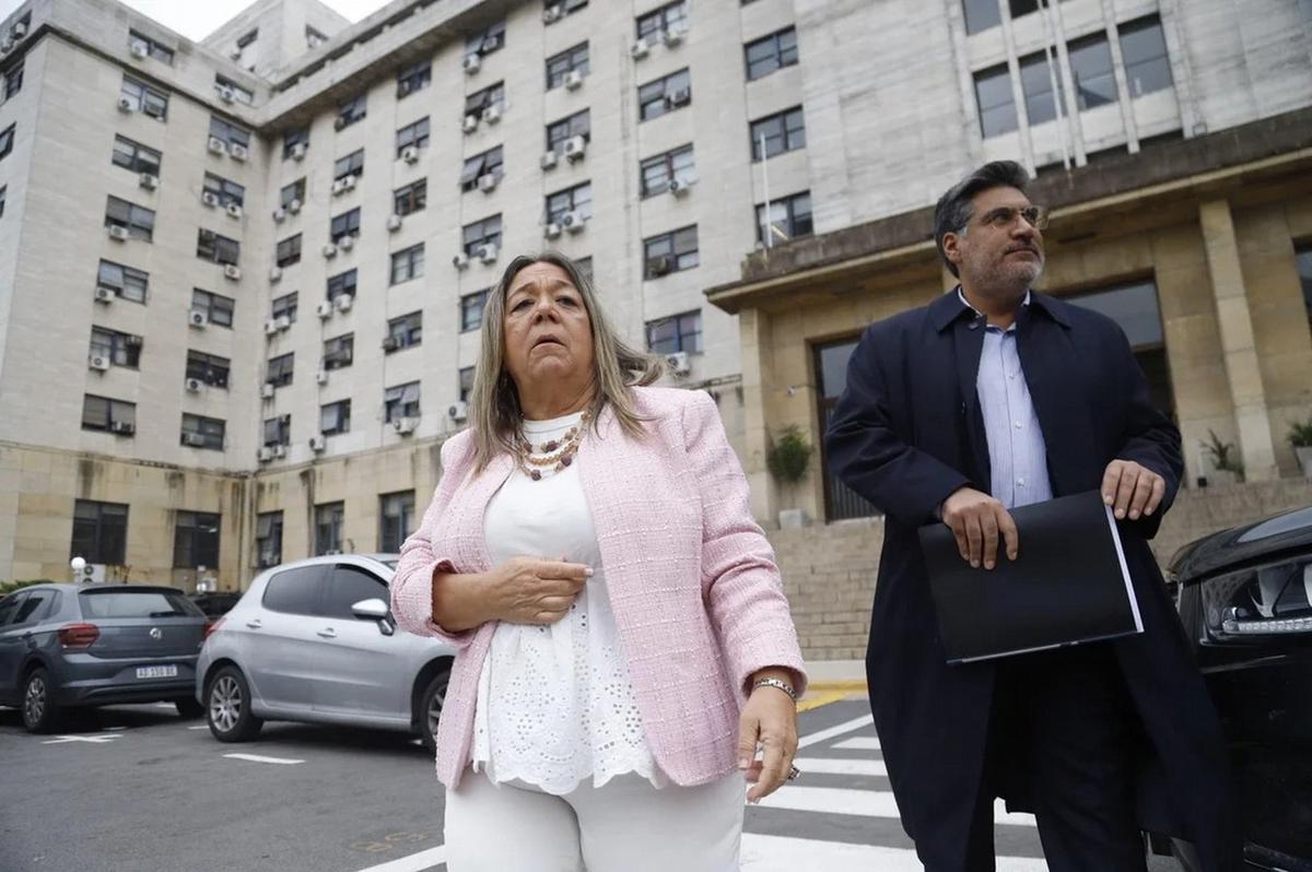 Adriana Nechevenko de Schuster declaró ante la justicia.