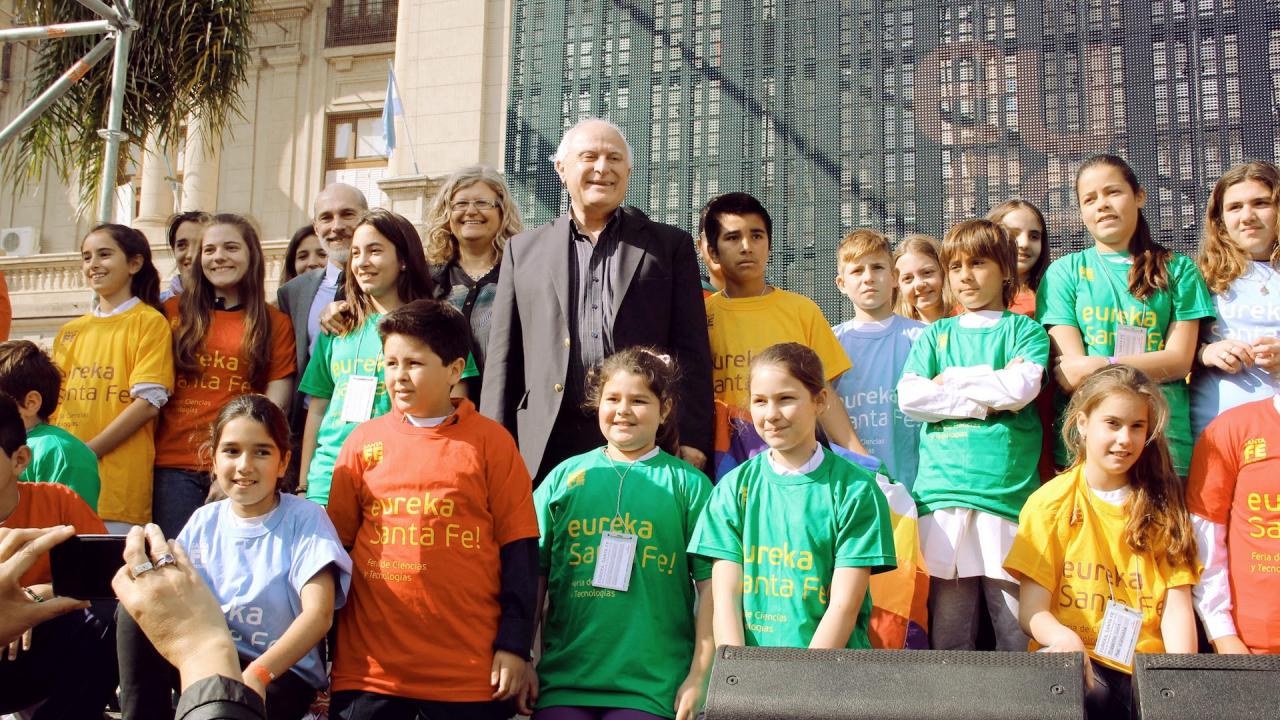 El gobernador inauguró el encuentro Eureka Santa Fe