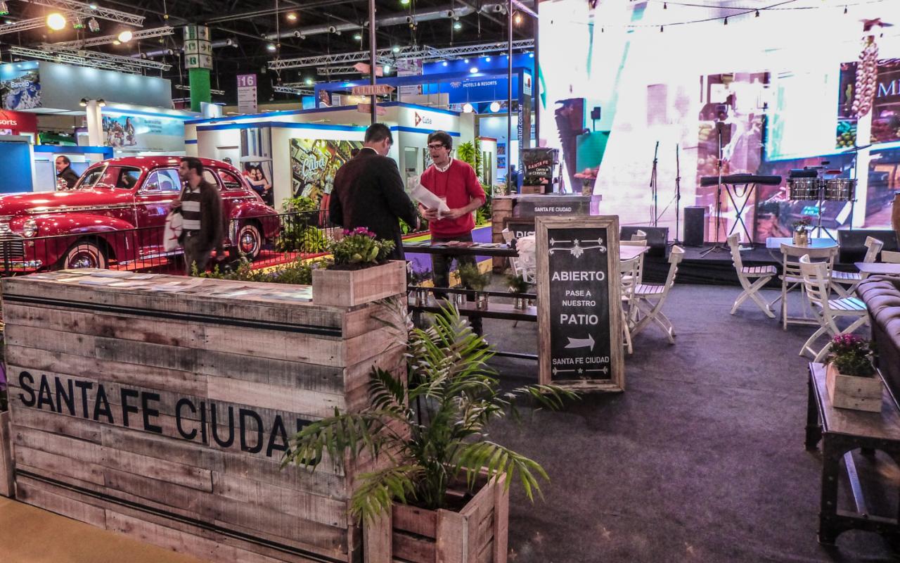 Patio Cervecero, el stand que identificó a Santa Fe