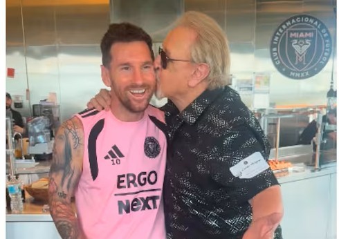 Un encuentro épico: Messi se reunió con Quico
