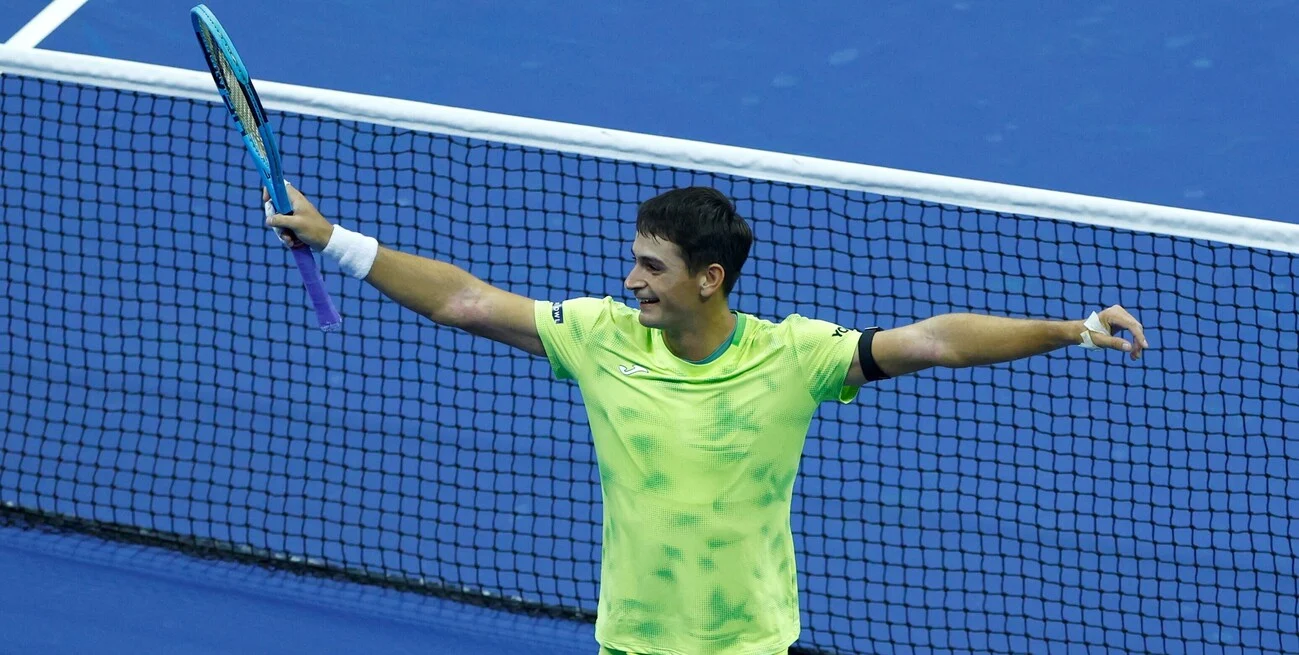 Mariano Navone hizo historia al ganarle a Djokovic: 