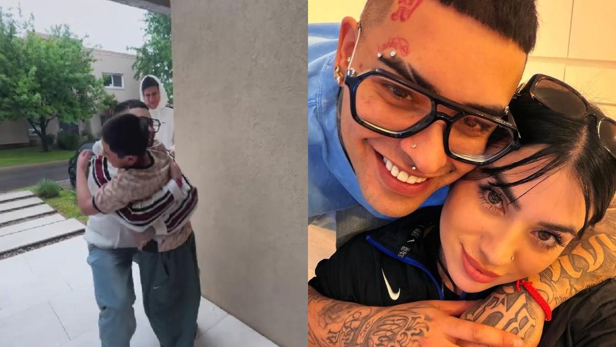 Callejero Fino salió de la cárcel y se reencontró con su familia