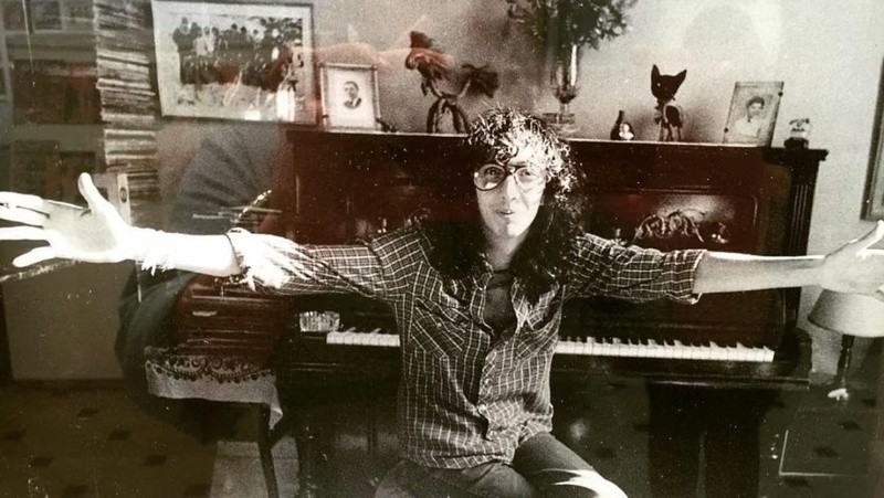 Fito Páez en la casa de infancia.