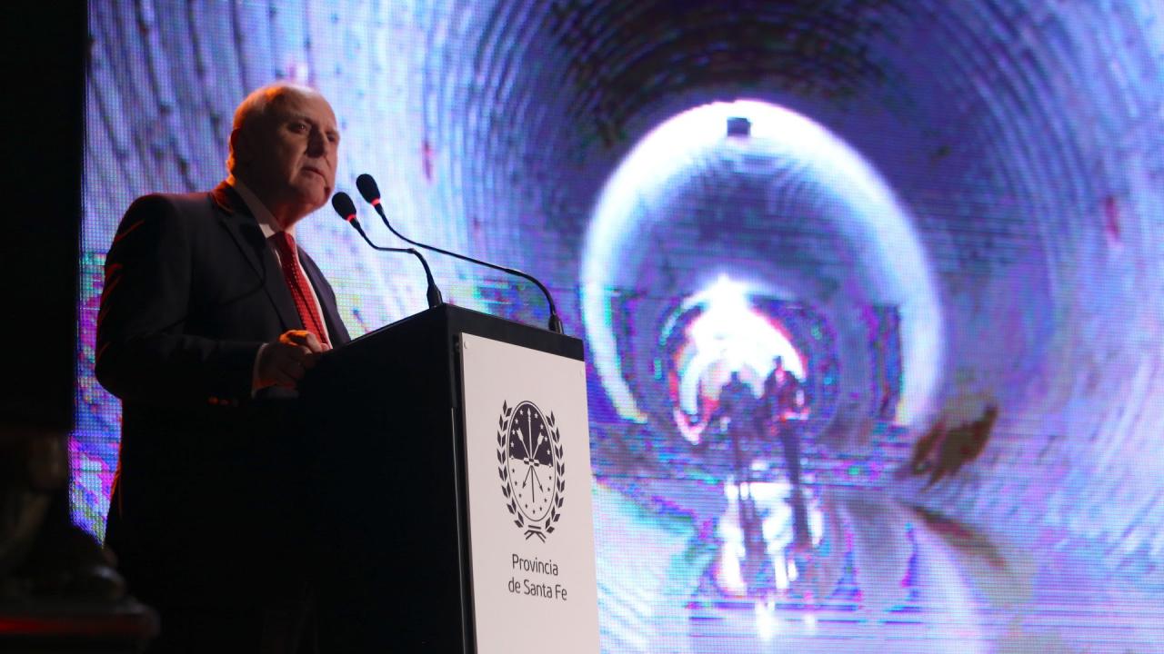 Lifschitz: “Rosario es una ciudad libre de inundaciones” 