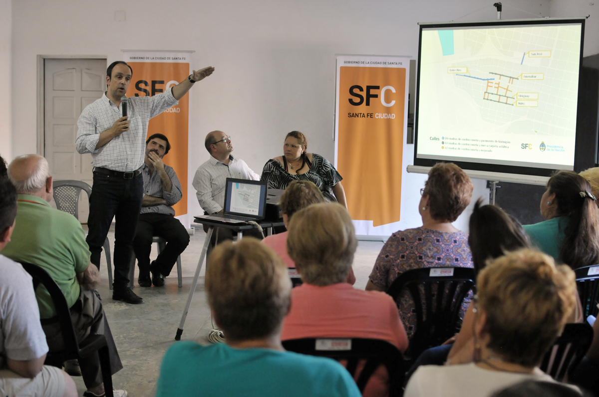 Inversión millonaria en infraestructura para un barrio de Santa Fe