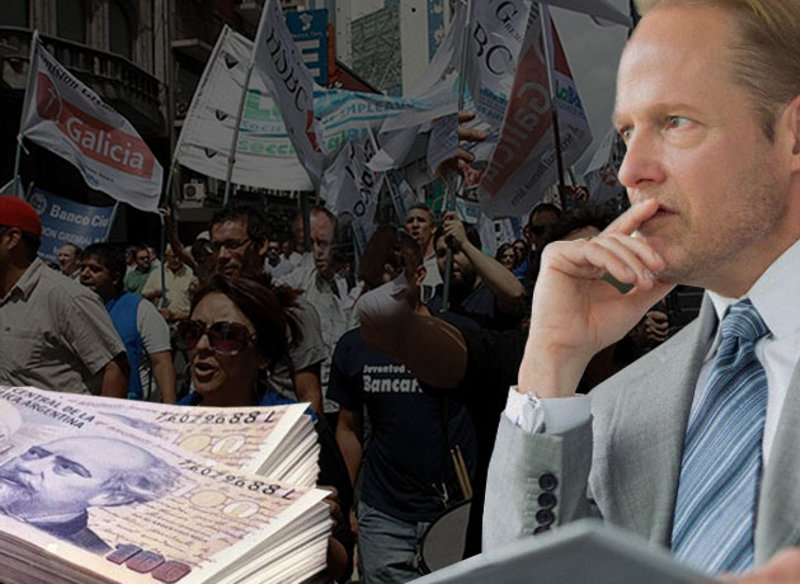 Los bancarios cerraron un bono que llegará hasta los $12.000