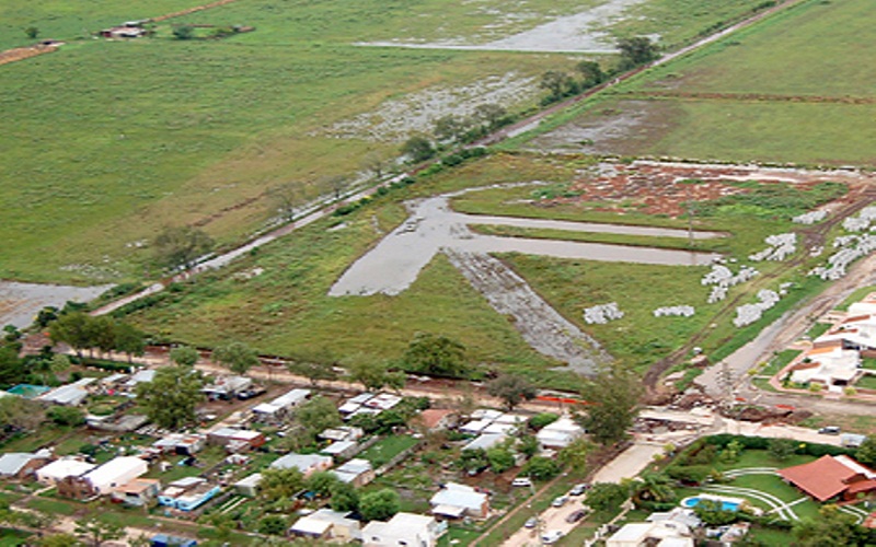 Provincia entregó $ 3 M para lagunas de retardo de Rafaela