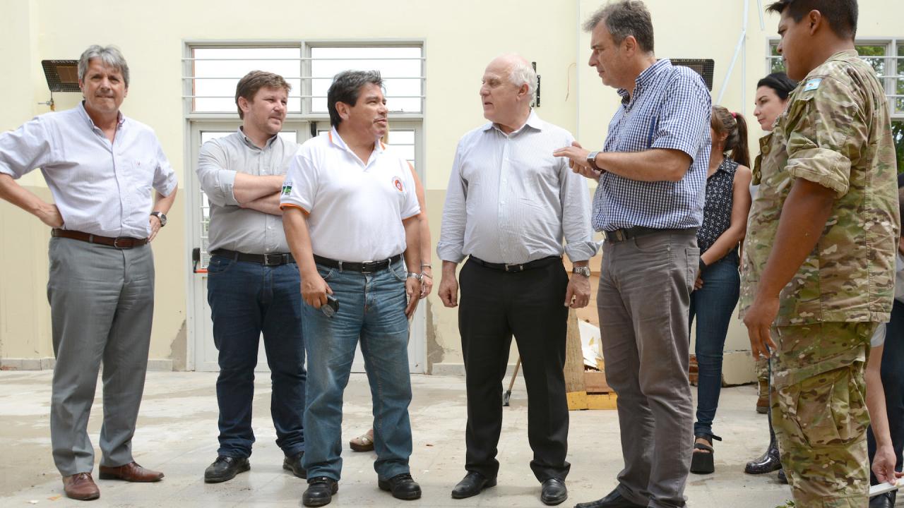  “Estamos respondiendo para resolver los problemas que dejó el temporal“