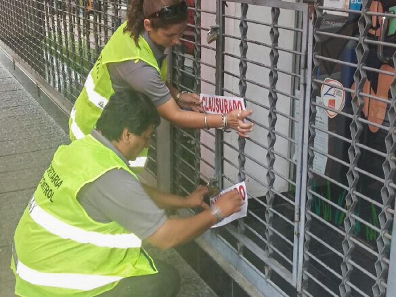 Clausuraron una armería en la ciudad de Santa Fe