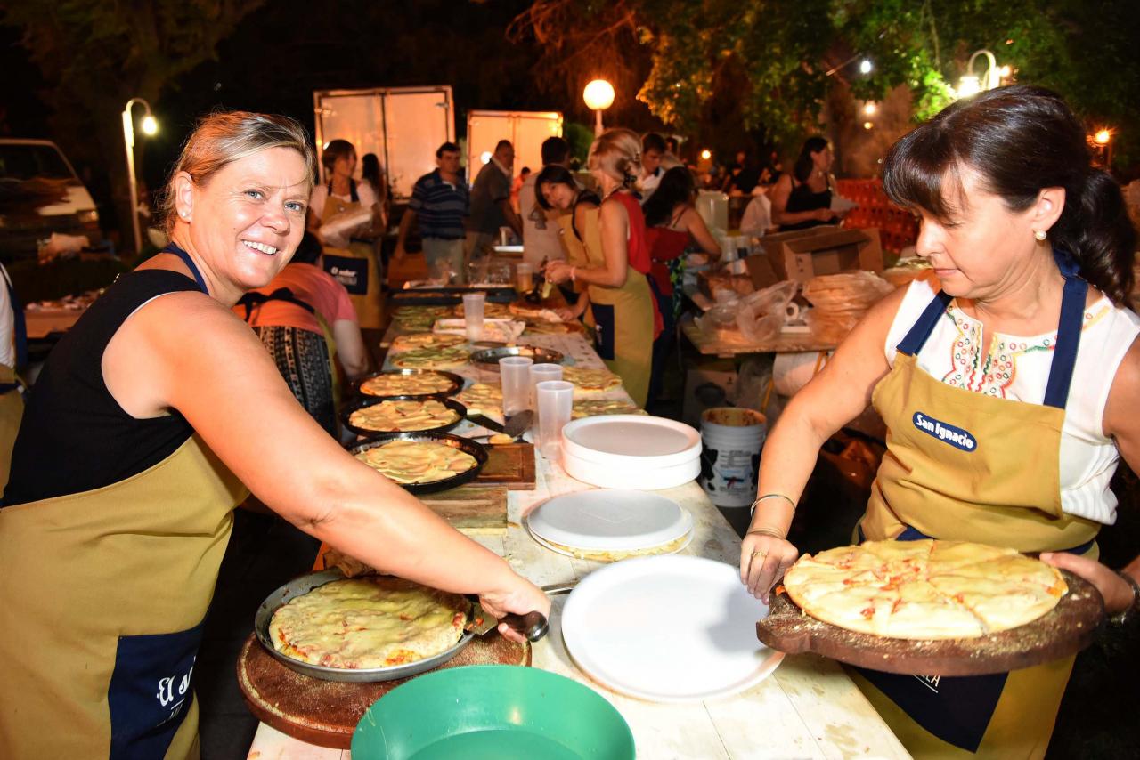 Se pudieron saborear distintos tipos de quesos