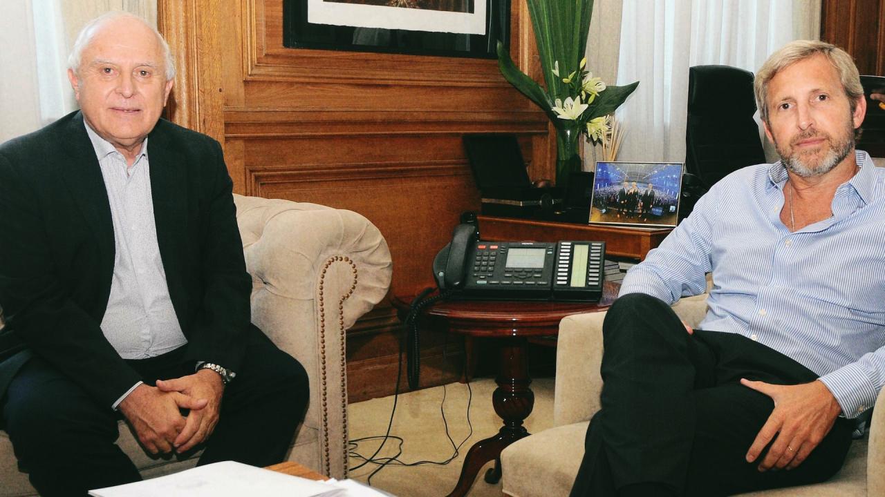 El gobernador se reunió con ministros de la Nación