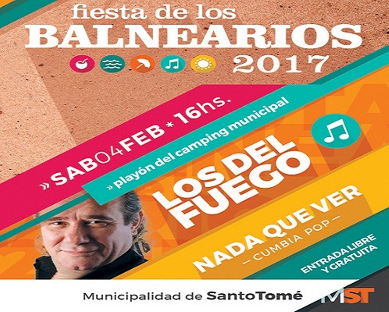 Santo Tomé ya palpita la Fiesta de los Balnearios
