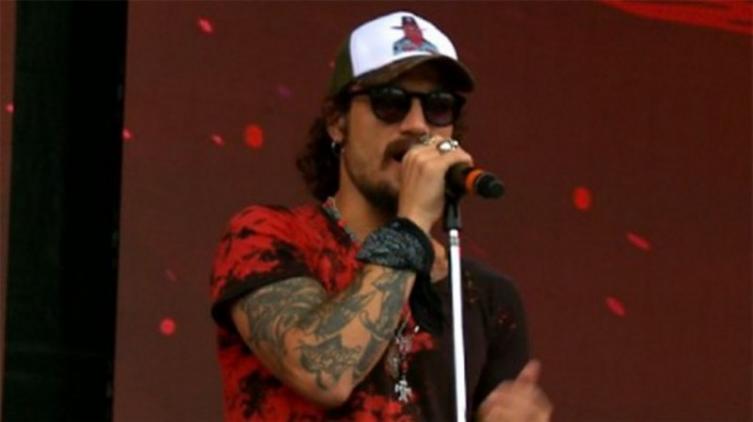 Osvaldo la rompió en Cosquín Rock
