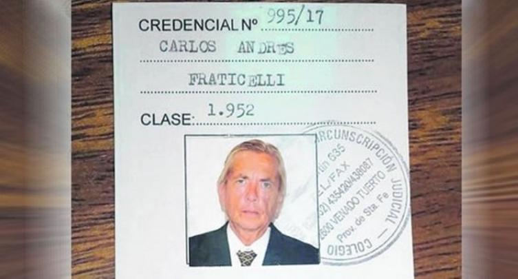 El exjuez Fraticelli ejercerá la abogacía