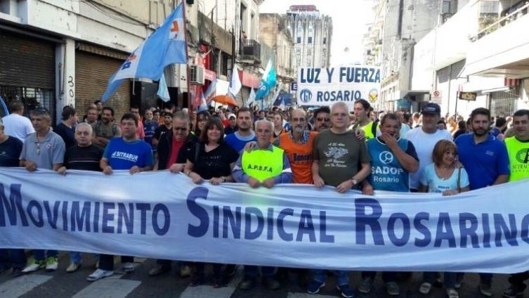 “Rosario capital nacional del paro” 