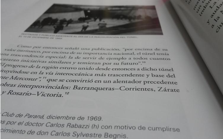 Se presentó el libro “El Túnel Subfluvial”