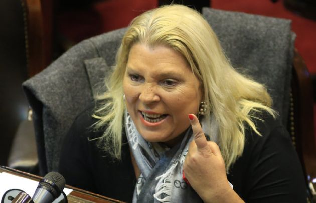Carrió llamó a hacer un boicot a los supermercados 