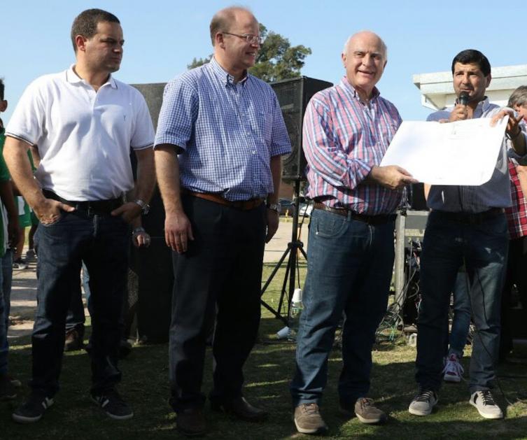 Un millón de pesos para la Liga Santafesina de Fútbol