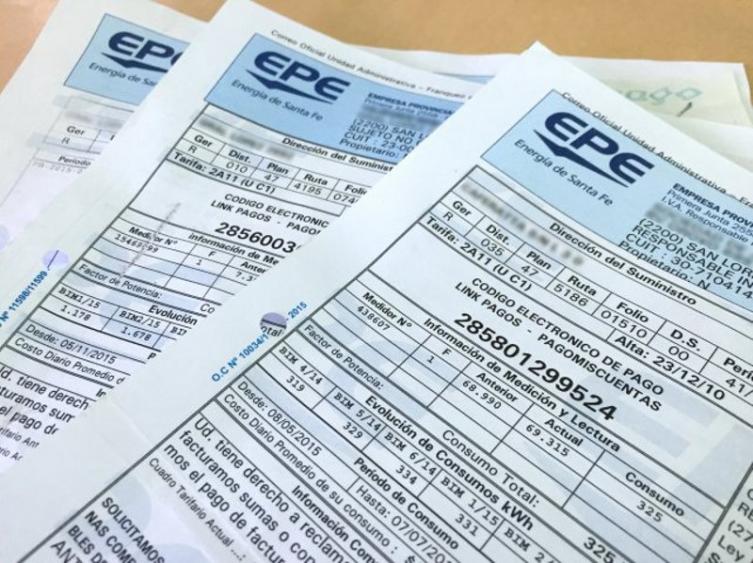 Las tarifas de la luz subirán un 30 % en Santa Fe