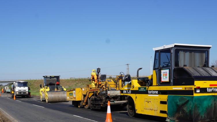 La provincia ya invirtió más de $12 mil millones en obras viales 