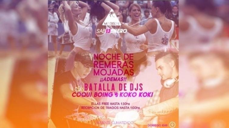 Rosario: cuestionan la fiesta de las “remeras mojadas” 