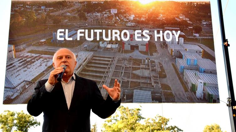 La Provincia lanzó la segunda etapa del Acueducto Gran Rosario
