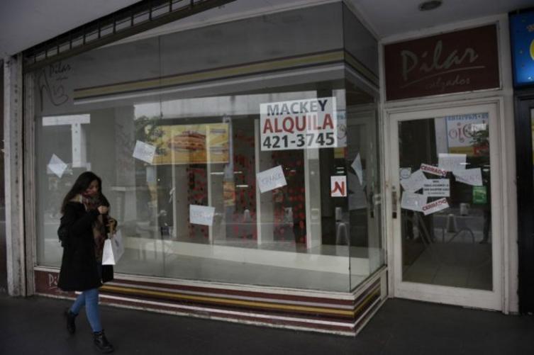 Un 62 % de los locales comerciales está vacío en Rosario