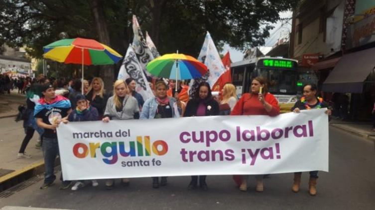 La ciudad de Santa Fe también sumó el cupo laboral trans
