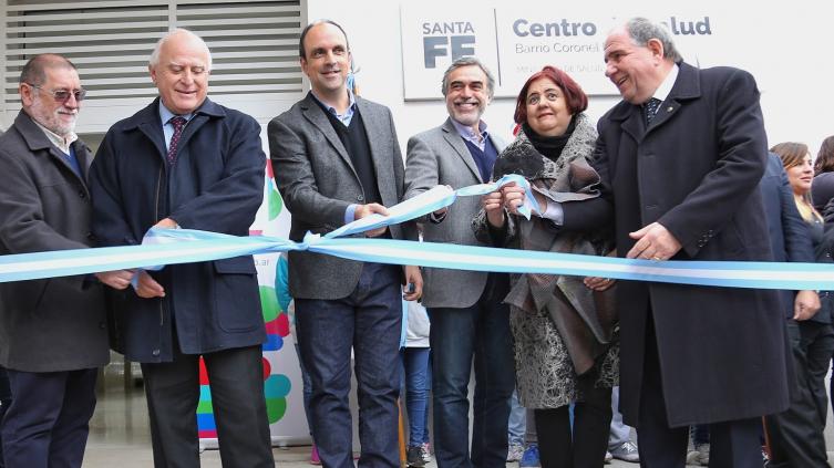 El gobernador inauguró otro centro de salud en Santa Fe