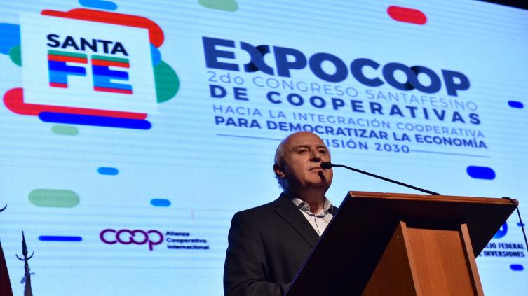 Lifschitz inauguró la ExpoCoop de Rosario