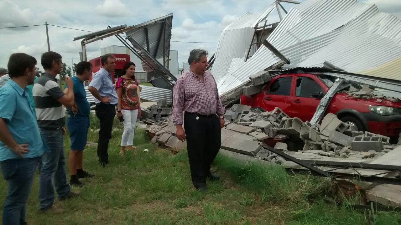 Rafaela: gestionan ayuda financiera para empresas afectadas por el temporal