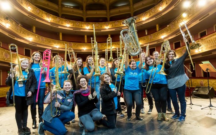 Músicos de Sudamérica y Europa en Trombonanza 2018