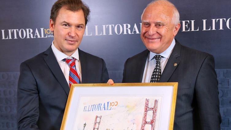 Lifschitz en el centenario del diario “El Litoral”