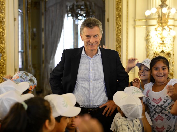 Macri en el camino del Libertador de América